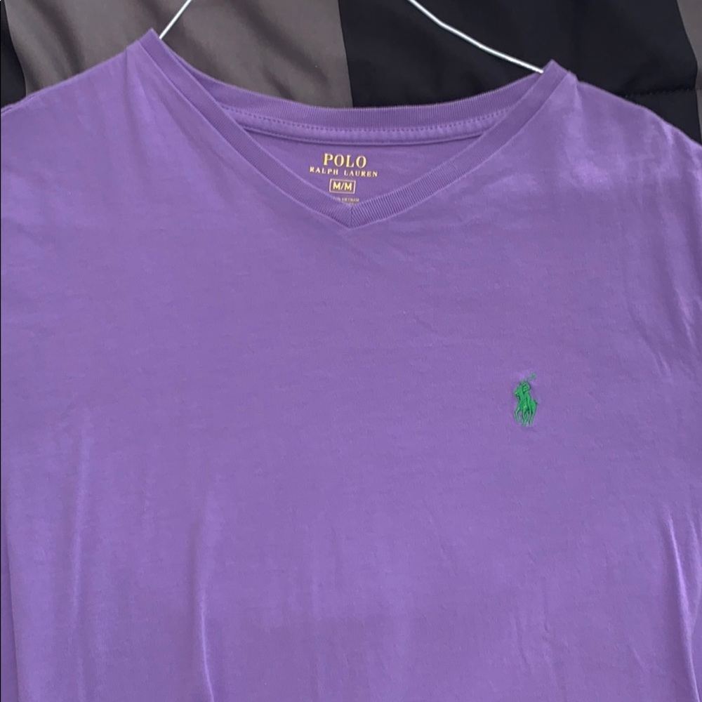 Men’s Polo Summer Tee Purple
